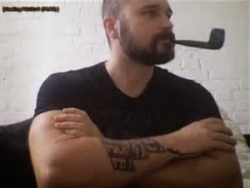 dutchbear74:  Woof! Sexy guy #pipe #bear