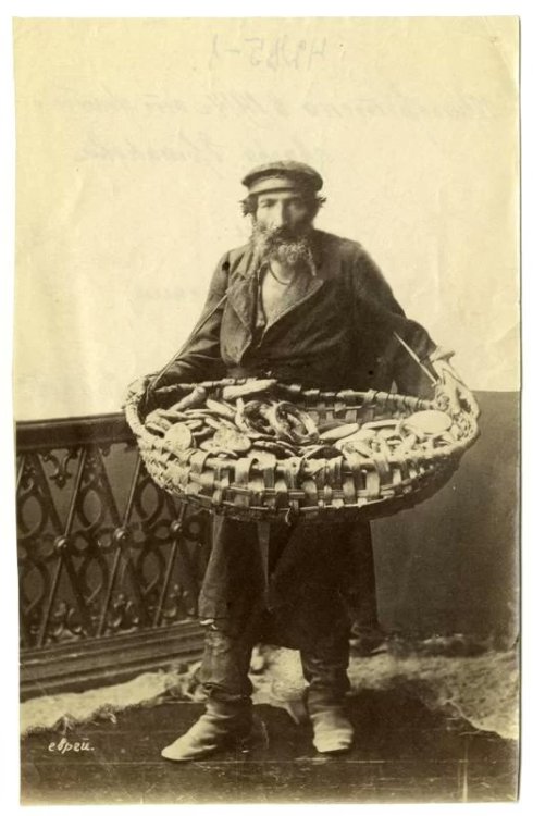 Bagel vendor, Bessarabia, 1870-1880s