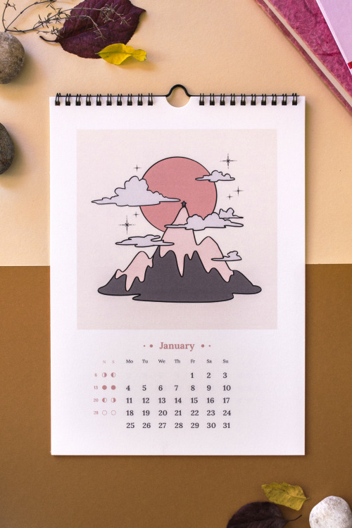 annama-art: ✿ My 2021 Wall Calendar is here! ✿ A perfect companion to go with you through the year! 