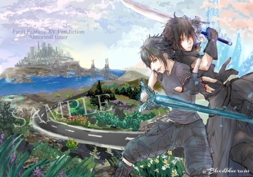 I forgot that I did not mention it. I had a fanfic in August, About 2 Noctis's Time travel of F