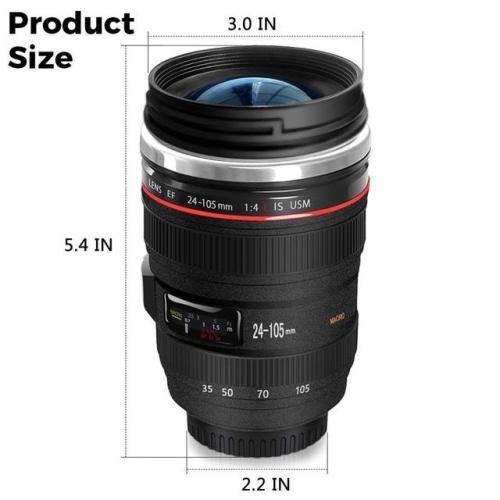 Camera Lens Coffee Mug/Cup View In Amazon - Ver En Amazon