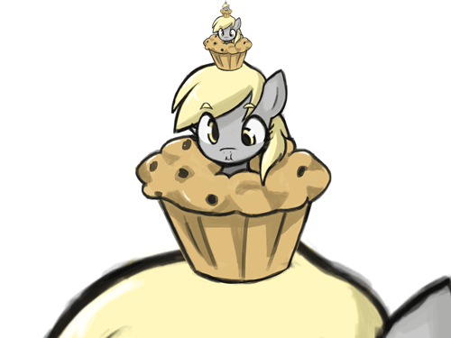 tehlumineko:  Derpy Muffin Time! Thank you JonFawkes for animating this for me! lol.