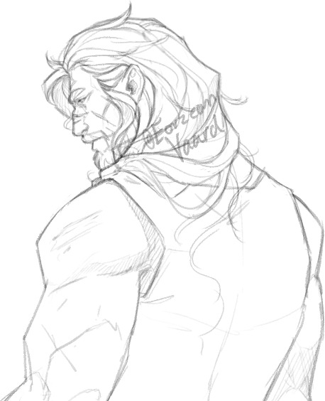I’ve been giving FFXIV a try and wanted to try and figure out what Hyur!Vaard would look like. Tryin