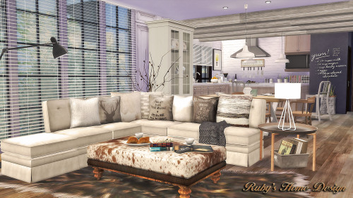 the77sim3:rubyred-sims:TS4: Neutral Chic Home, more details please see here!  Thank you!  ^-^love房子好