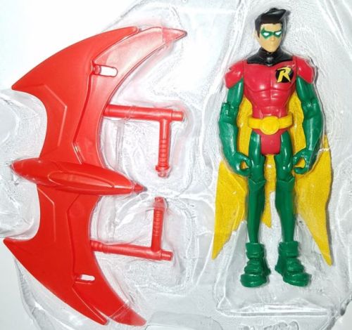Robin from Batman stuff!Bendy toy 1 ($6.99) - Action figure 1 ($10.98) - Alarm clock ($17.99)Ac