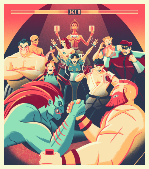 Street Fighter 30th Anniversary.by Zack Anderson.