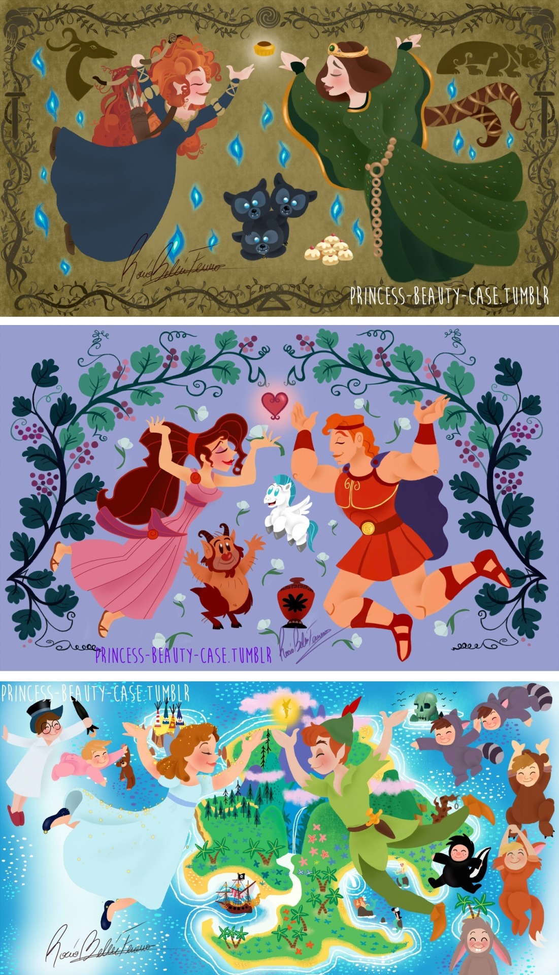 missharpersworld:  princess-beauty-case:  Hi!!!  These are all my drawings of Disney
