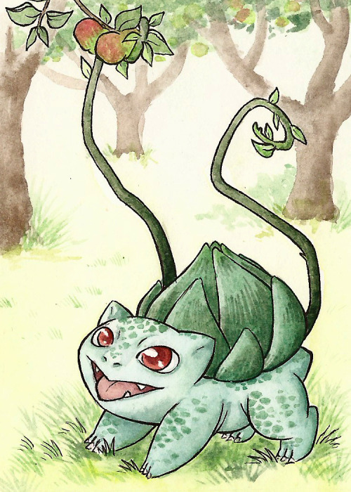 Pokmon! Finally The First Batch Of Paintings Are Done! Im Attempting The Pokmonathon, So You Can Look
