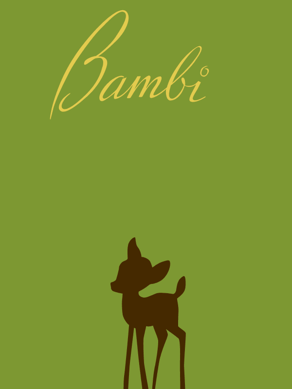 life-in-a-fantasy:Animated Disney Minimalist Posters by Citron—Vert