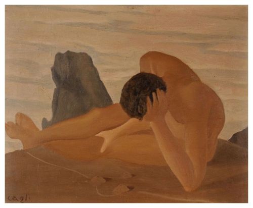 beyond-the-pale: Corrado Cagli - Nudo maschile, c. 1935