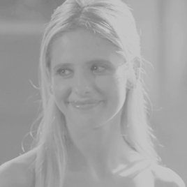And it has written here, Buffy Summers — Class Protector.
