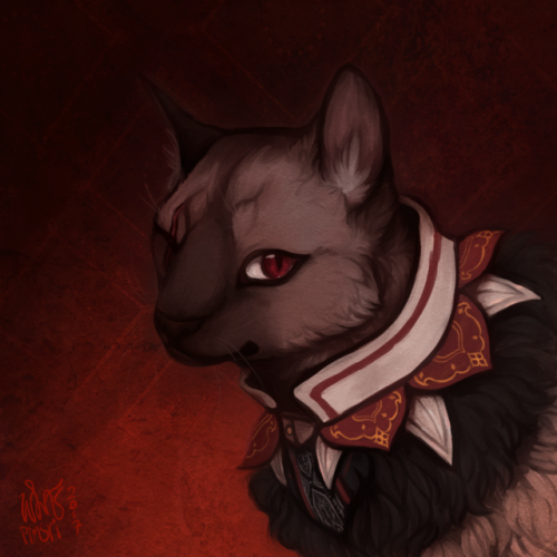Siamese HeritageA portrait commission by a friend, of their Wichien Maat Cat &lt;3Note on the breed,