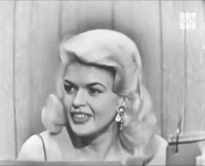 marilynandjayne:  Jayne Mansfield’s first appearance as the mystery guest on What’s