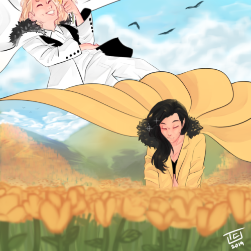 tovanori:별 바람 꽃 태양A little late for the mamamoo anniversary drawing but I couldn’t envision the draw