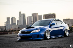 jdmlifestyle:  Bagged WRX on BBS RS. Photo