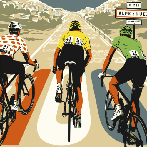 velovoyeur: The grand tour by BILLBUTCHER Illustrations