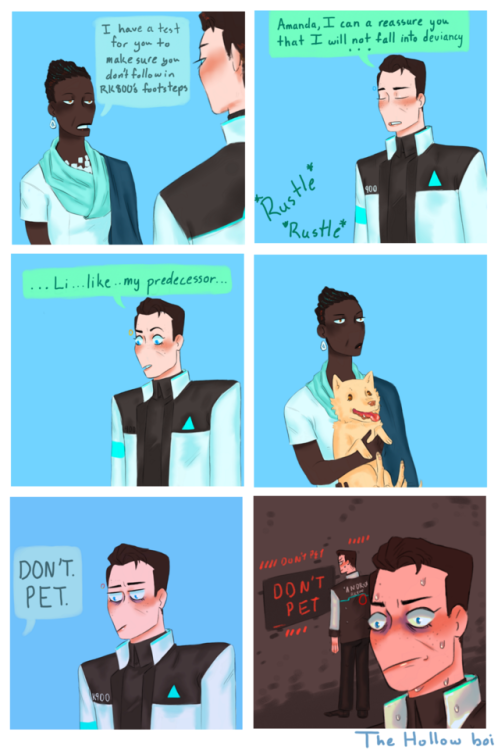 thehollowboi:We assume that rk900 isn’t more of a mess than Connor