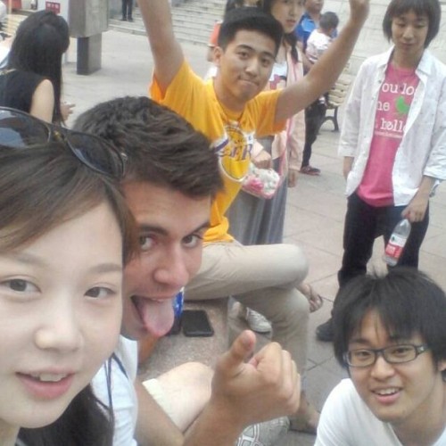 Porn Pics Really fun day today. :) #friends #china