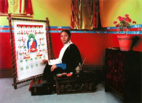 Gonkar Gyatso, B. Lhasa, Tibet, 1961 My Identity Nos. 1-4 UK (2003) [Source]