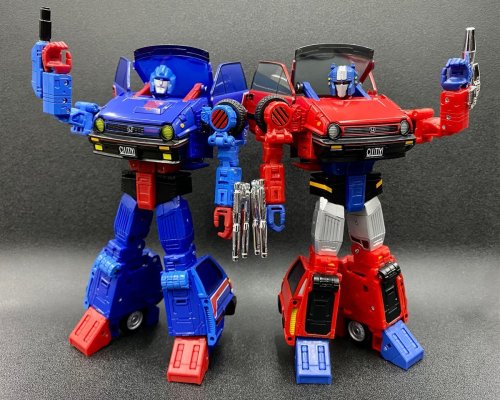 Transformers Masterpiecer MP-53 Skids and MP-54 Reboost