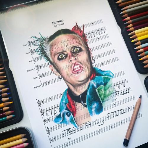 Happy Birthday to Keith Flint! Gone but not forgotten  ………. Prints of this and 