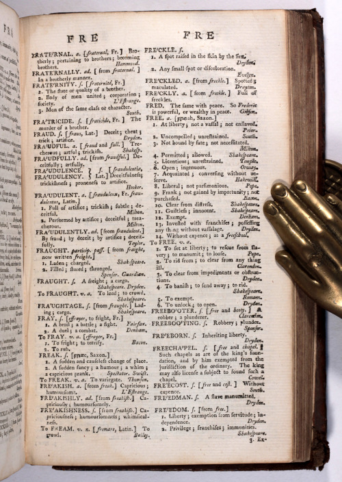 michaelmoonsbookshop: A dictionary of the English Language by Samuel Johnson London 1760