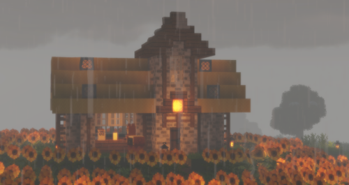 yellow-glazed-terracotta - my farm + @spidey-jay‘s sunflower...