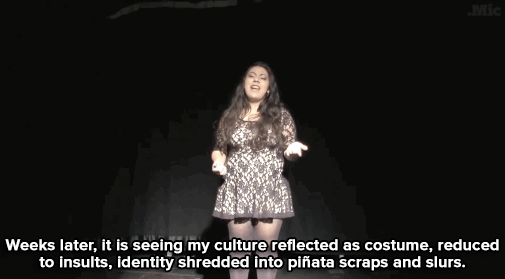 sassybrujita:  micdotcom:  Watch: Poet Janel Pineda nails what it’s like to be