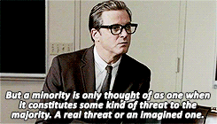 theworldofcinema:  &ldquo;Fear after all is our real enemy. Fear is taking over