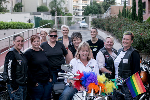 adayinthelesbianlife: The Dykes on Bikes is the longest running all-female motorcycle club know