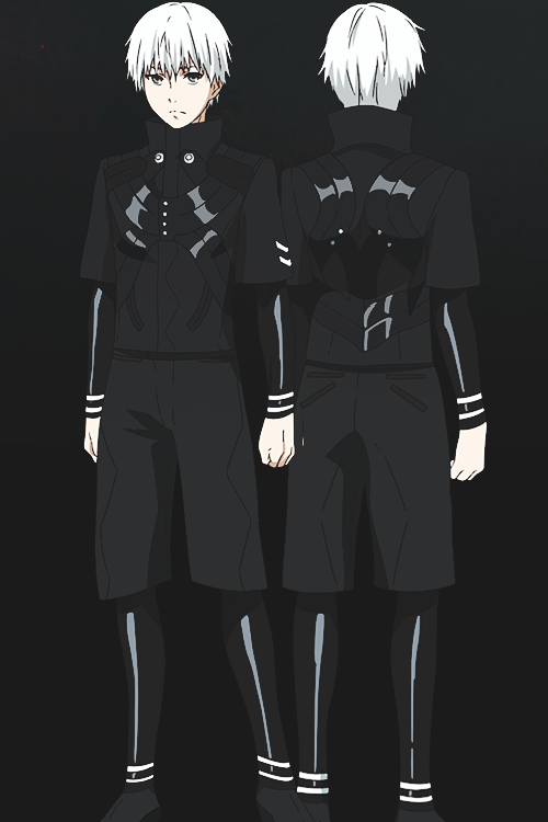 l0verseyes:  Kaneki Ken character design for Tokyo Ghoul √A  