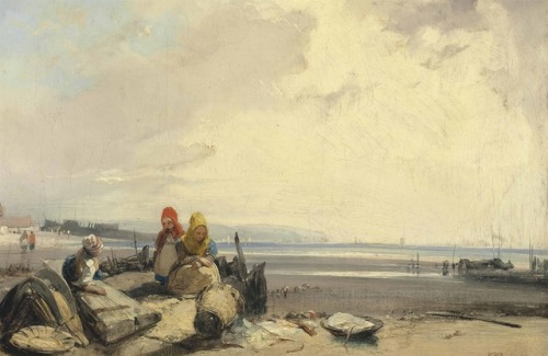 On the Cóte d’Opale, PicardyRichard Parkes Bonington (British;1802–1828)ca. 1825–6Oil on canvasColle