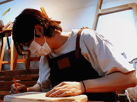 Woodworking With Yoongi