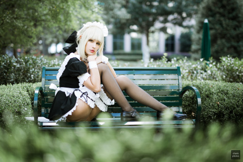 fluffywanwan: Saber Alter Maid by Jean WanWanwww.patreon.com/jeanwanwanPhotos by @chasisphot