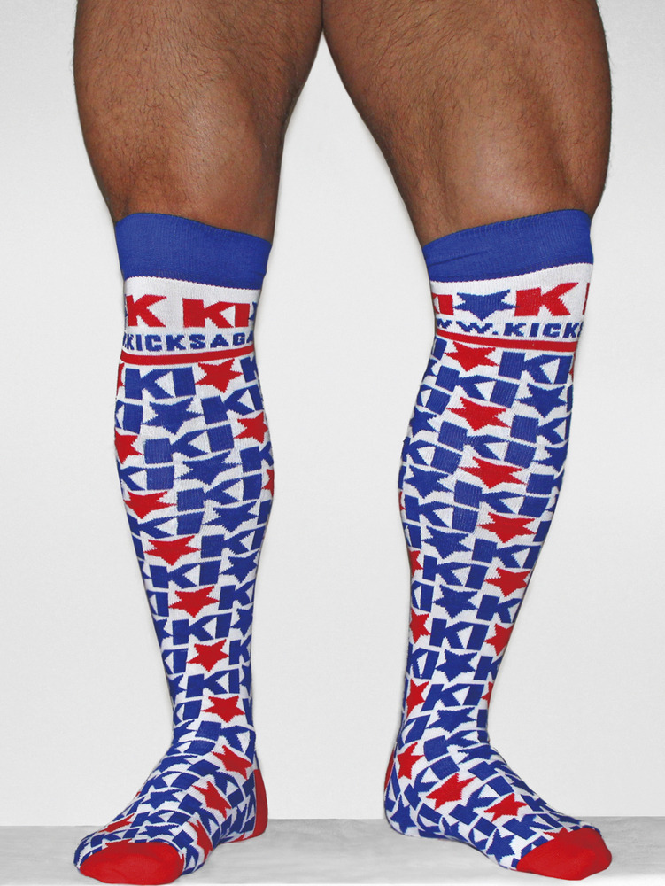 Kick Sagat Flag Socks !!