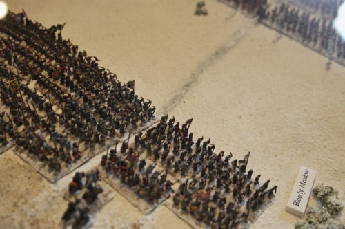 barbucomedie:Diorama of the Battle of Townton from 1461 on display at the Richard 3rd Experience in 