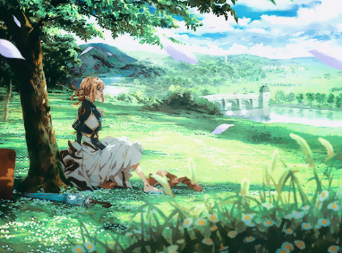 thetatamigalaxy:Violet Evergarden BD/DVD Covers