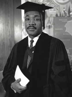mindlessformb:  thesocietypages-blog:  Martin Luther King Jr. - B.A. in Sociology, Morehouse College, Class of 1948.  This is important. 