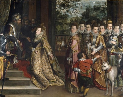 The visit of the Queen of Sheba to King Solomon by Lavinia Fontana, c. 1600