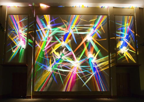 bobbycaputo:    Prismatic Paintings Produced From Refracted Light by Stephen Knapp  