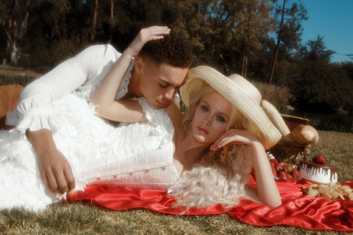 limonadaroja: Zara Larsson and Brian Whittaker for Paper Magazine by Charlotte Rutherford 