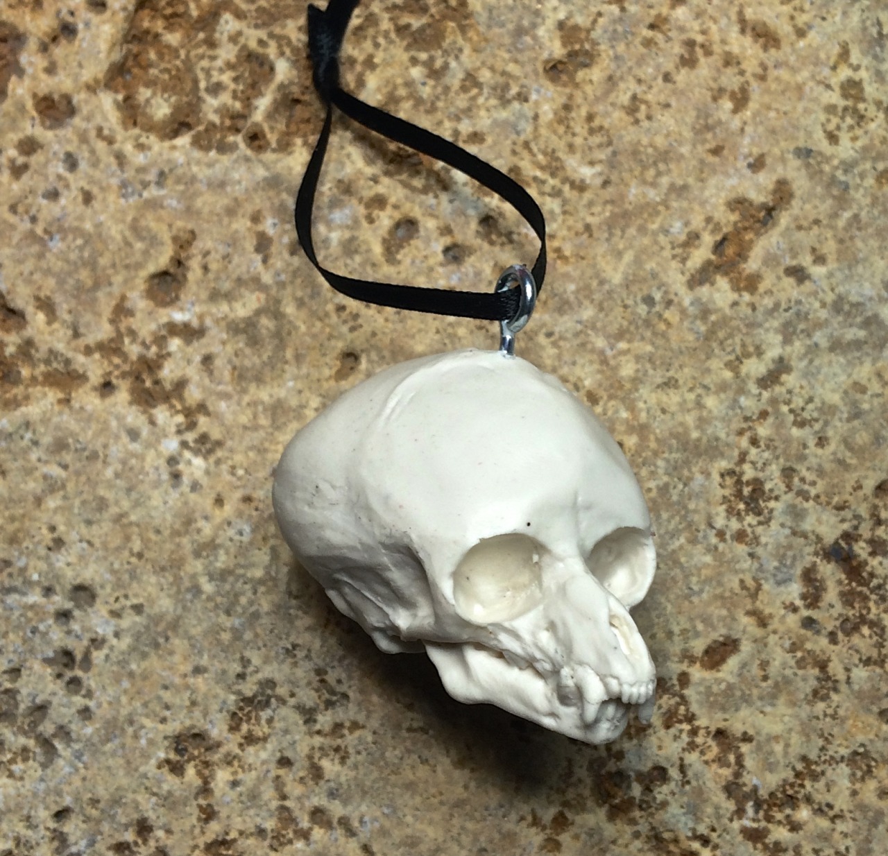 michaeldellamorte:  Conjoined Twins and Werewolf Fetal Skull Ornaments, by Dellamorte