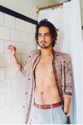 twistedandobsessed:So fancy.  Avan Jogia groomed by Laura Shynnart for photo shoot