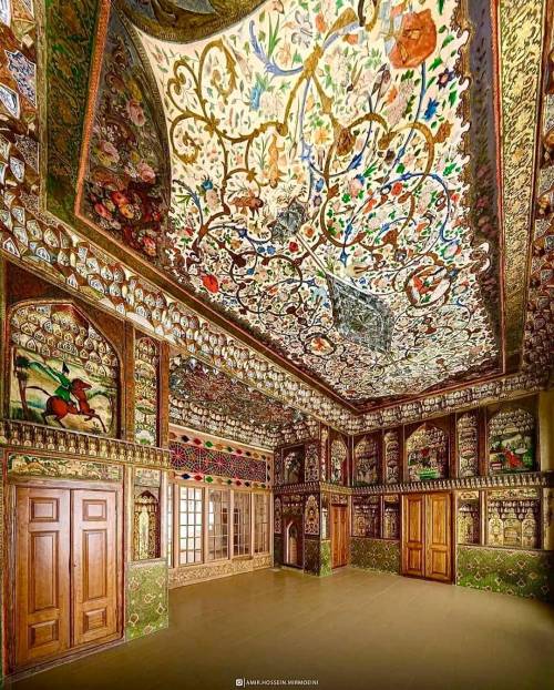 livesunique: Hariri’s House (Silk House), Tabriz, Iran,Dating back to Qajar era (1789-1925), buildin