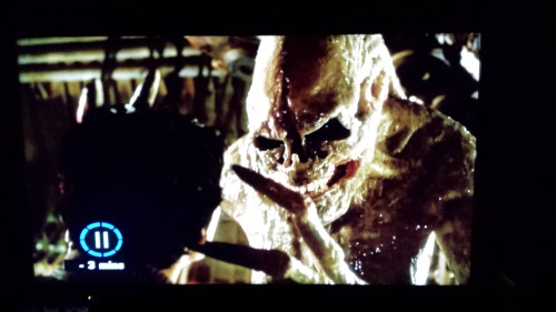 nephlytotl:>>Spoiler alert!<< Watching Alien Resurrection. Its a terrible movie I know b