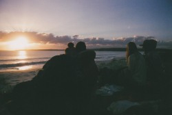 shesgonelalaa:  Sunrise Over Jervis Shot by Ellie Pentax K1000 