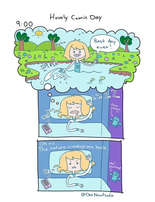 Today is Hourly Comic Day, which means I will draw a comic for every hour I&rsquo;m awake. I&