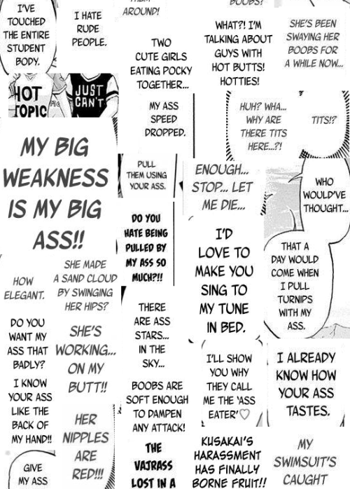 hipwhipgirl:Here it is, every memorable quote in Keijo from Chapter 1 to Chapter 86
