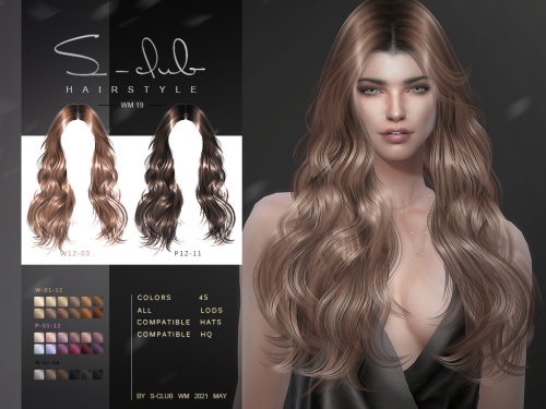 Download here and here, hope you like the new hairstyles^^