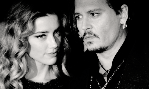 dailyamberheard:  10/11 | Amber Heard &amp; Johnny Depp attend the gala screening